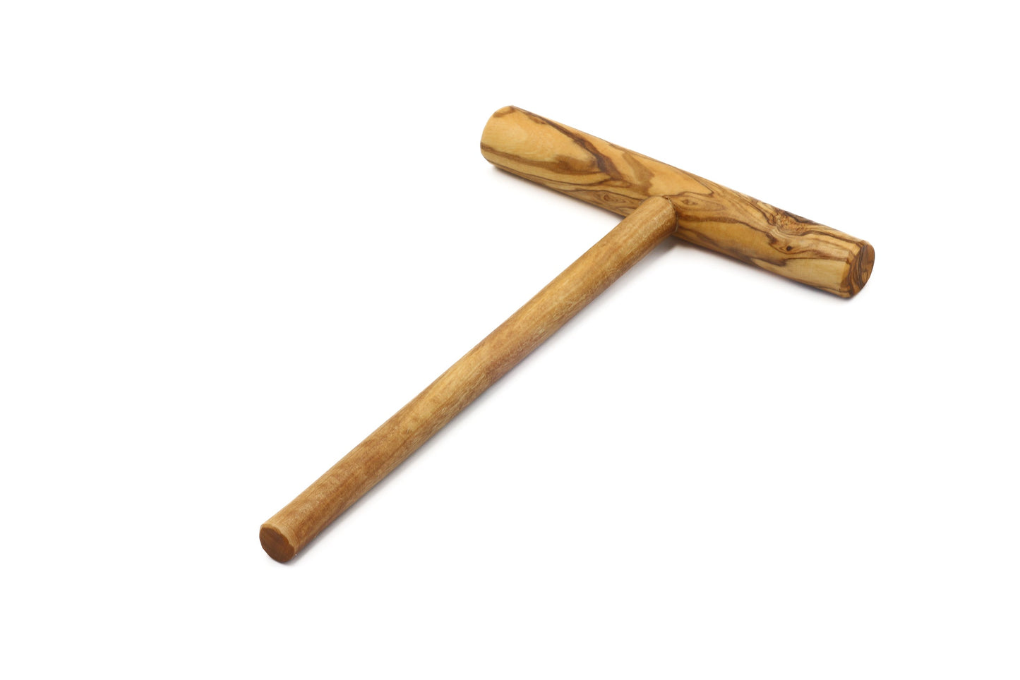 Olive wood t-shaped rounded crêpe/pancake spreader, batter spreader