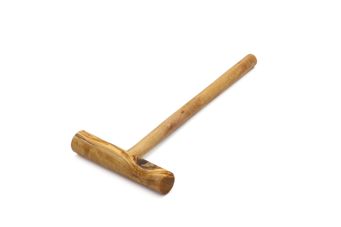 Olive wood t-shaped rounded crêpe/pancake spreader, batter spreader