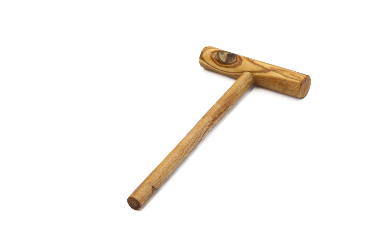 Olive wood t-shaped rounded crêpe/pancake spreader, batter spreader
