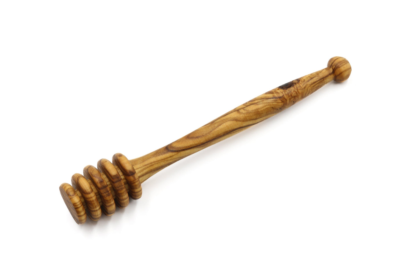 Olive wood honey dippers, honey wand, wooden stick for honey