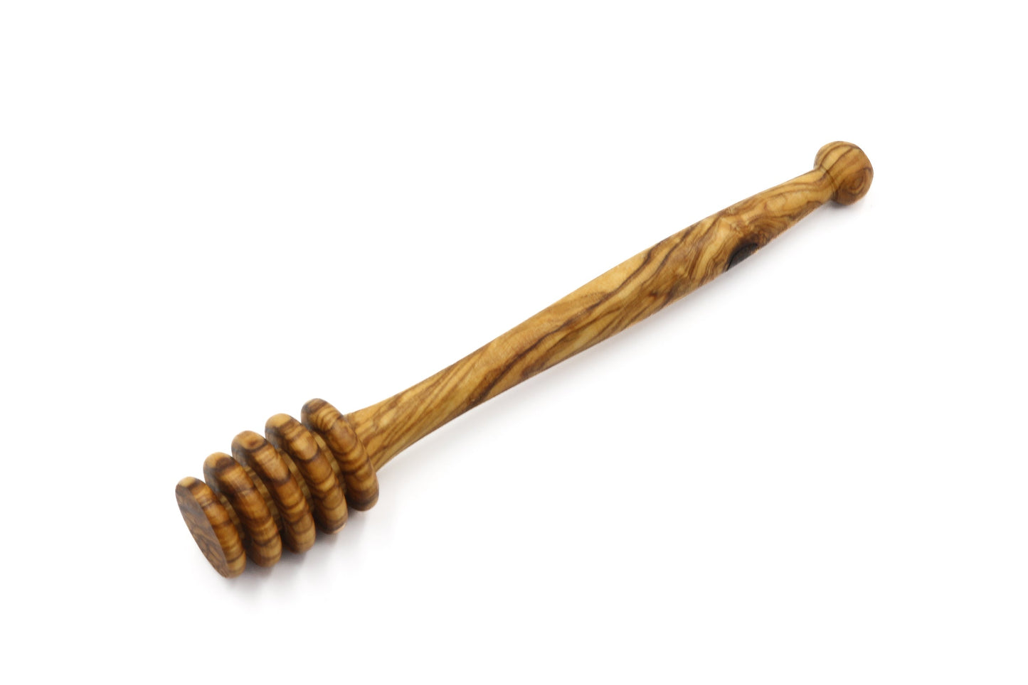Olive wood honey dippers, honey wand, wooden stick for honey