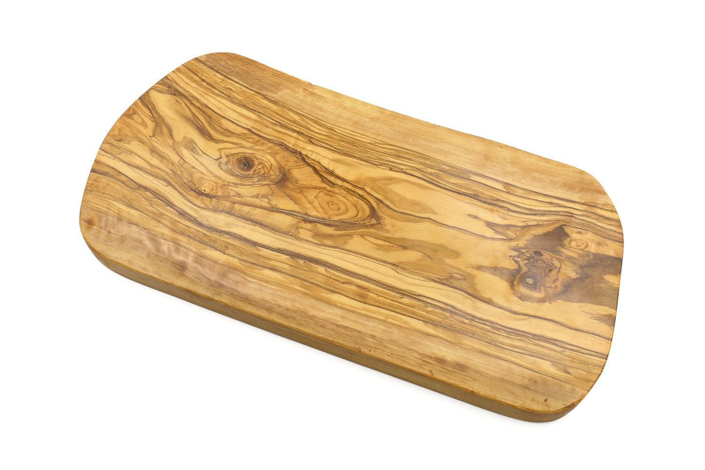 Irregular olive wood cutting board, organic and rustic shape