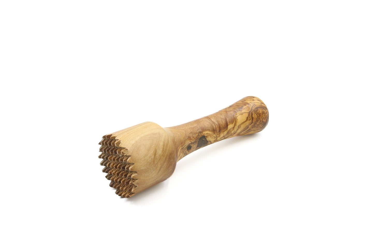 Olive wood meat tenderizer, steak hammer