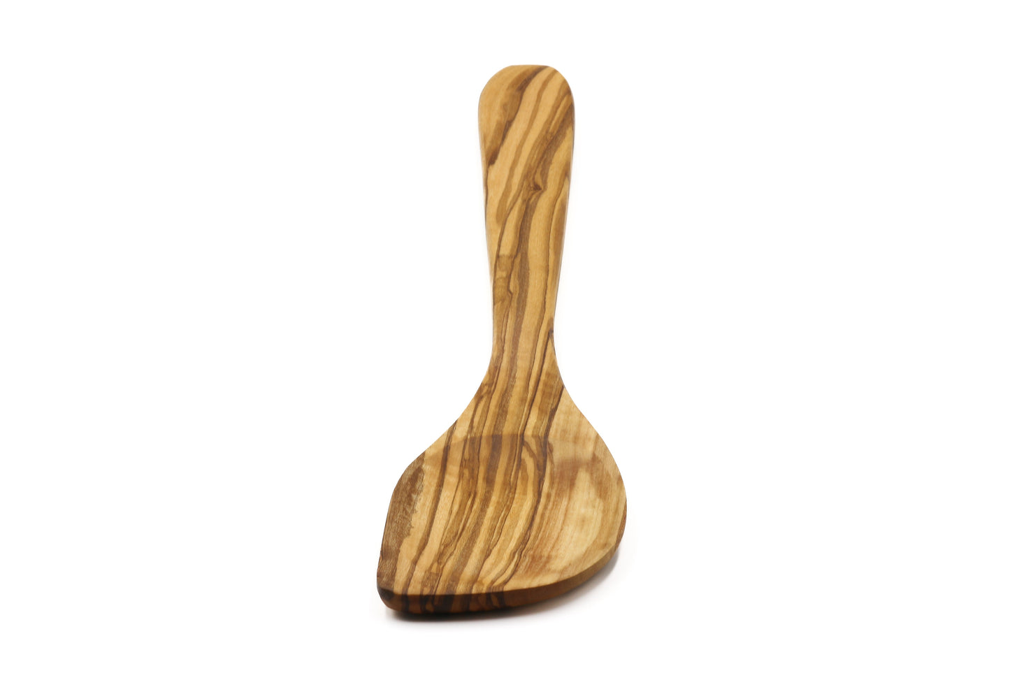 Olive wood pointed stirring, cooking, and baking spoon