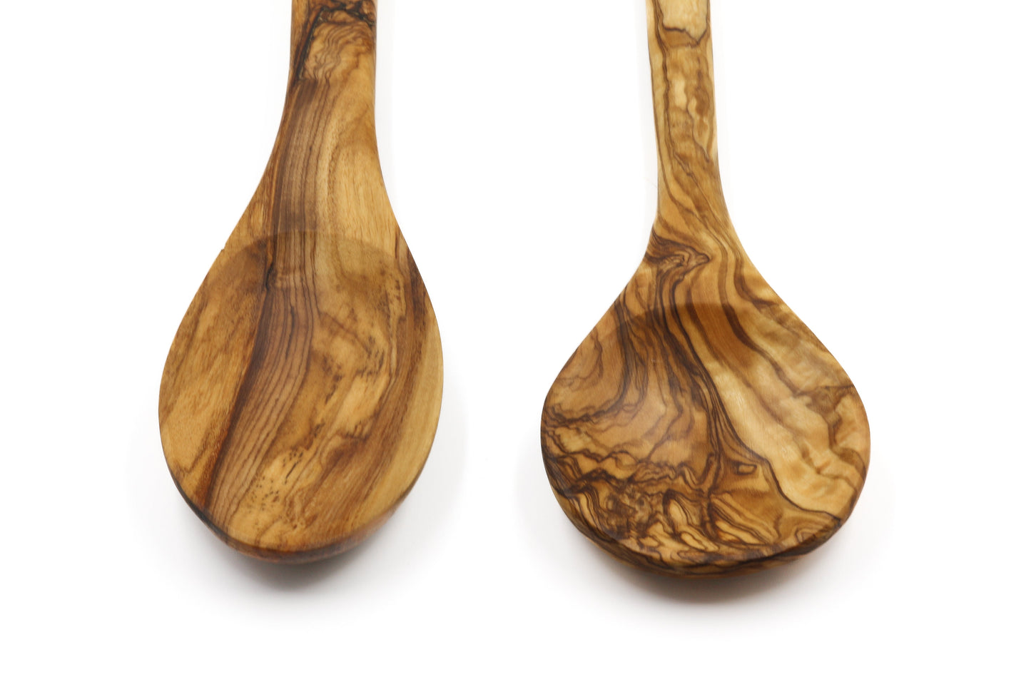 Olive wood stirring, mixing, and cooking spoon