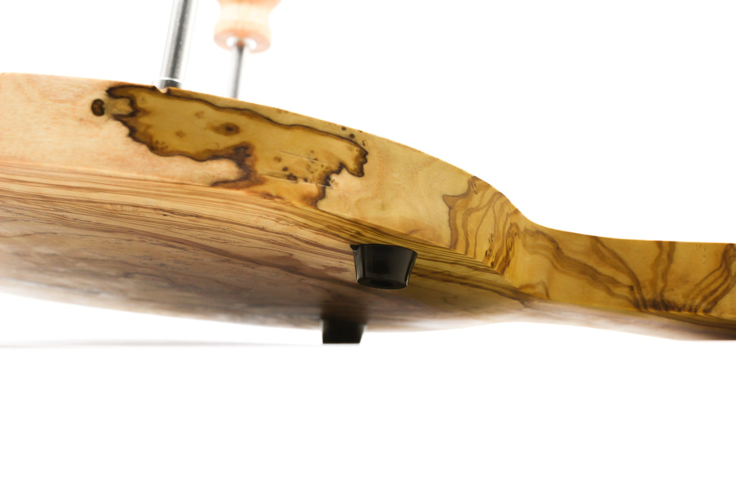 Deluxe olive wood Swiss cheese curler, cheese shaver for Tête de Moine