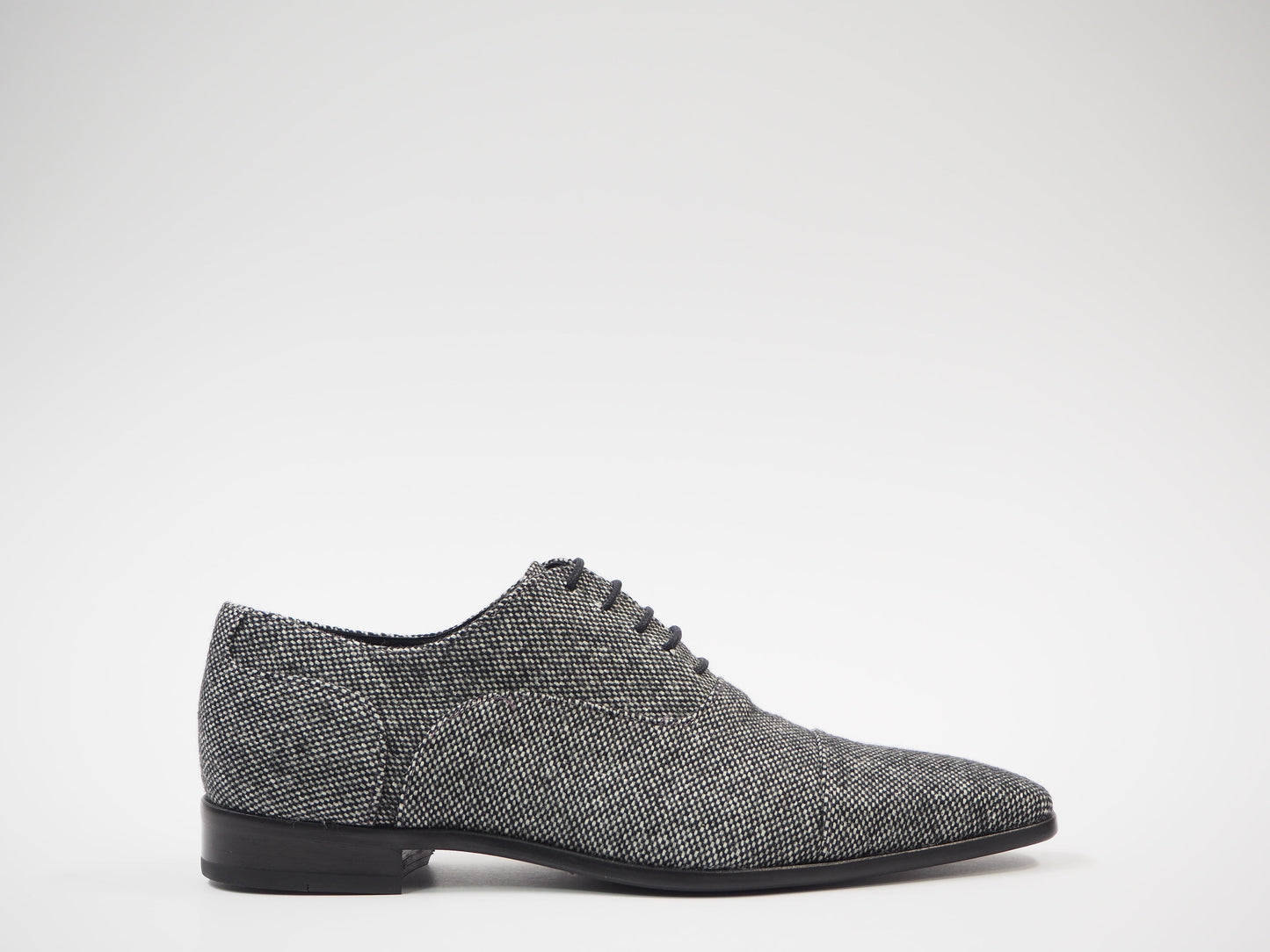 Black & Gray Men's Dress Shoes + Belt