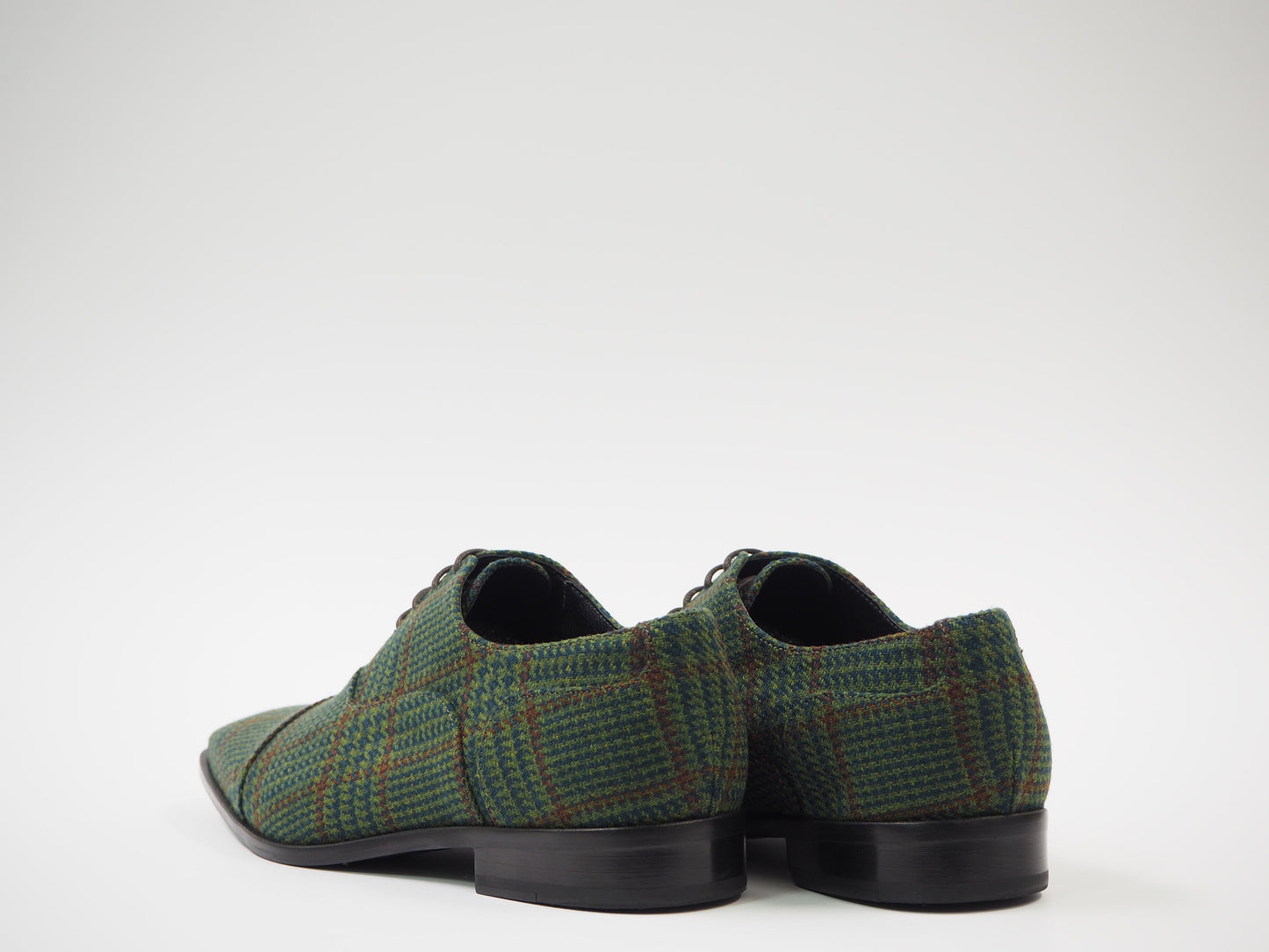 Green & Maroon Men's Dress Shoes + Belt