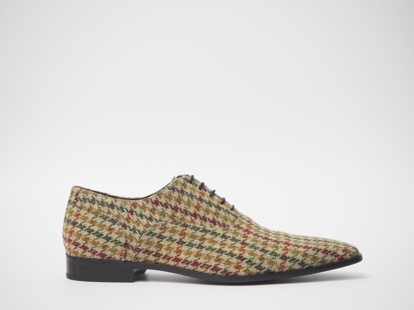 Tan Multicolor Men's Dress Shoes + Belt