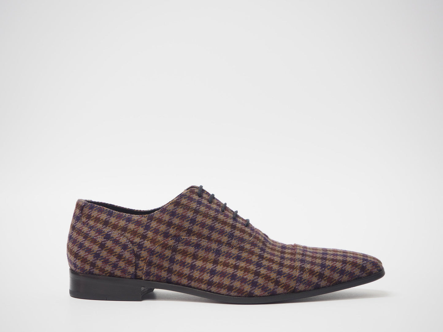Blue & Lavender Men's Dress Shoes + Belt