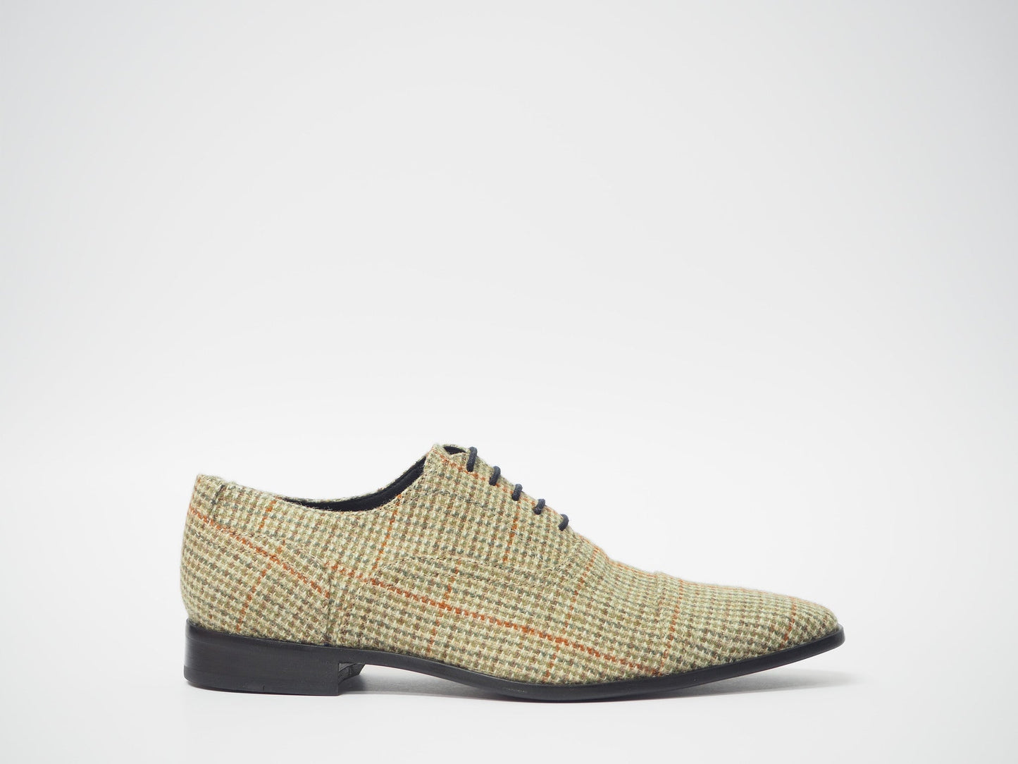 Brown & Orange Men's Dress Shoes + Belt