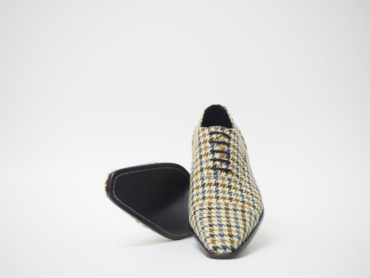 Brown and Blue Men's Dress Shoes + Belt
