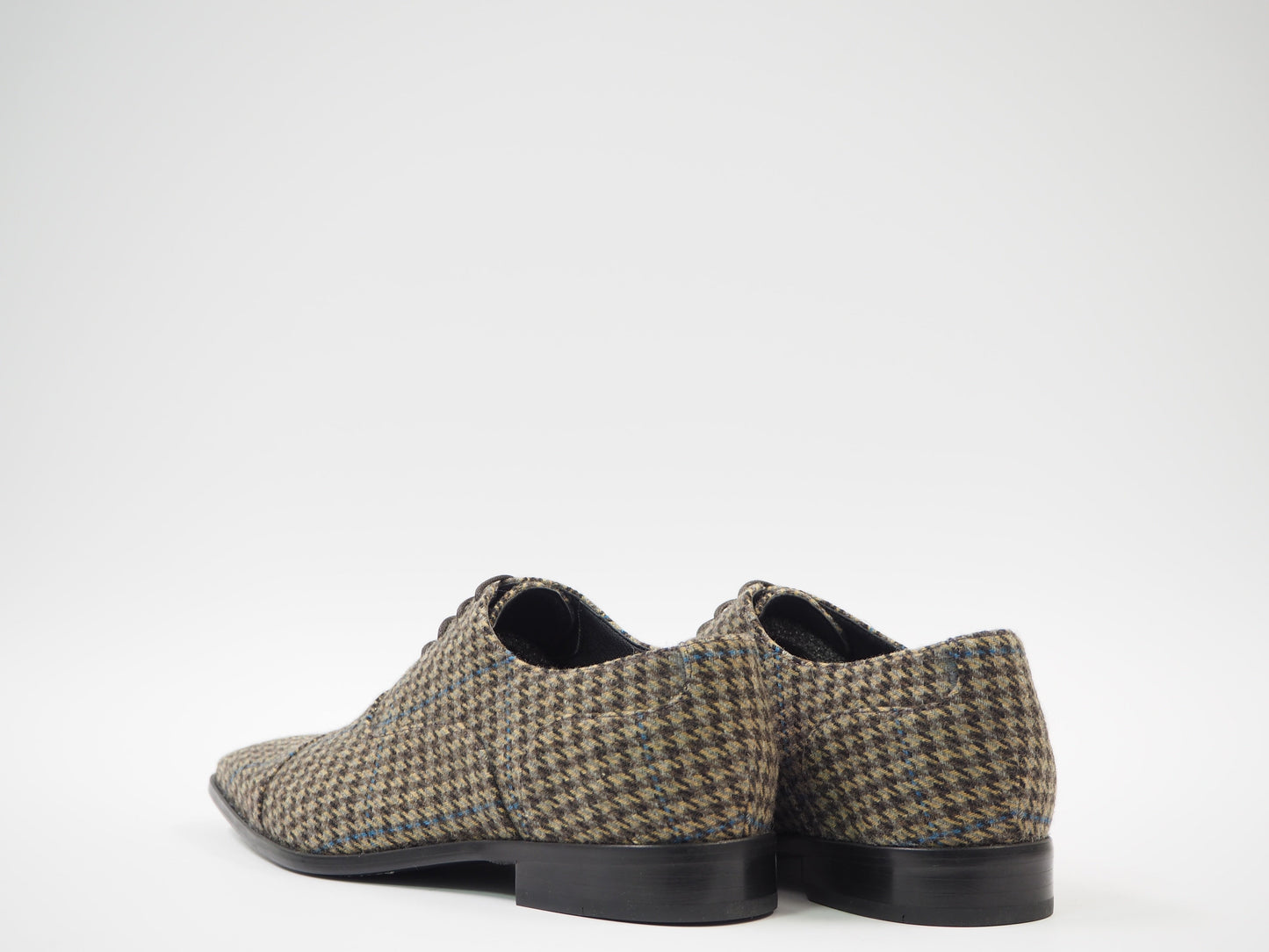 Brown & Blue Men's Dress Shoes + Belt