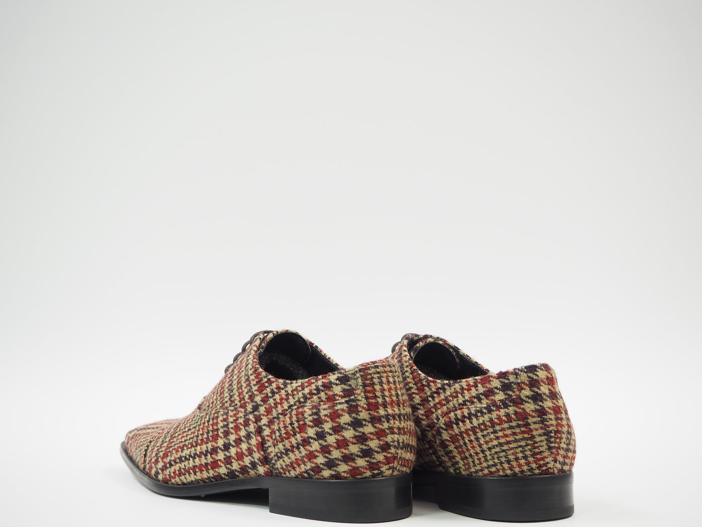 Tan & Red Men's Dress Shoes + Belt