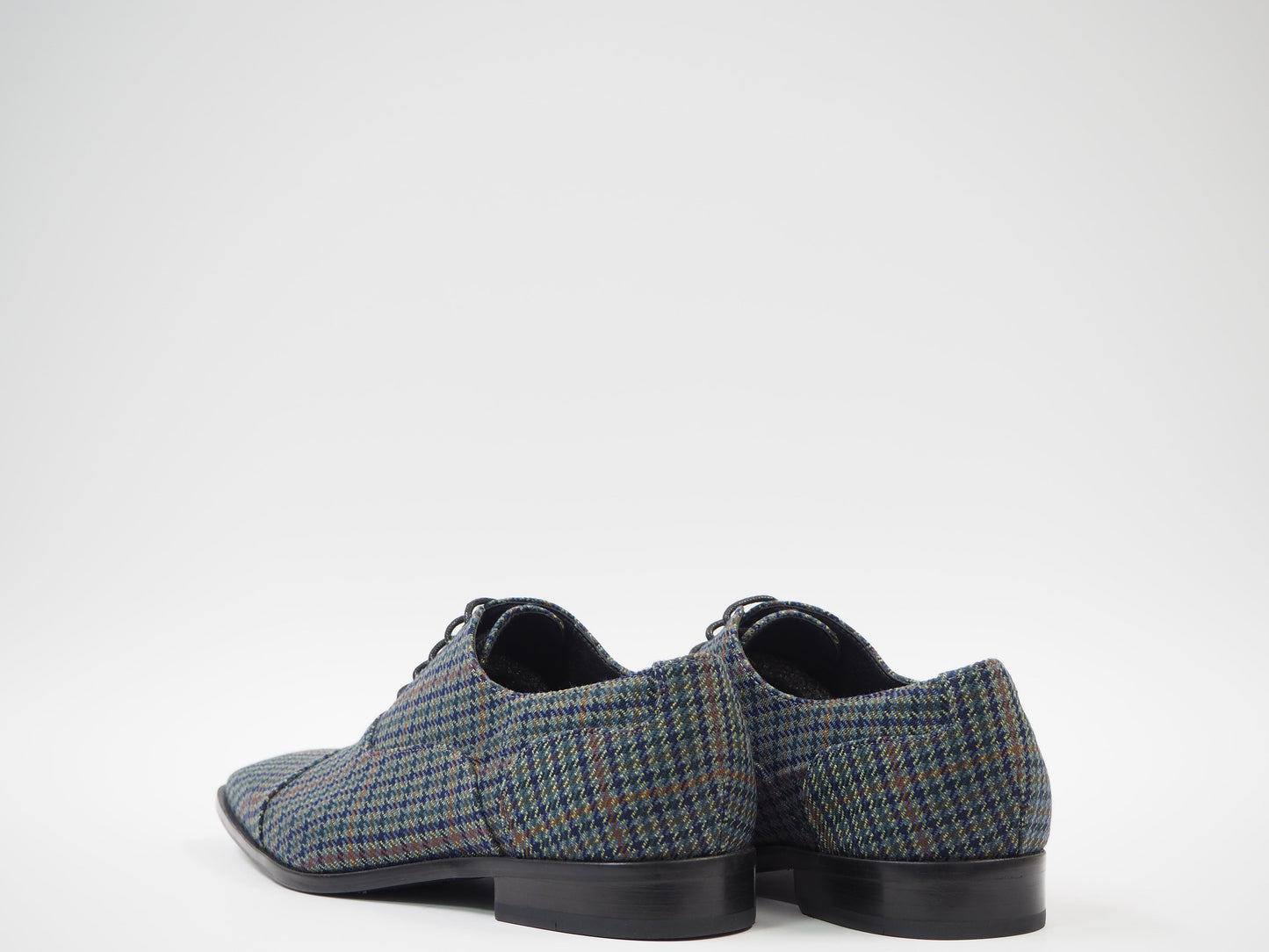 Classic Multicolor Men's Dress Shoes + Belt