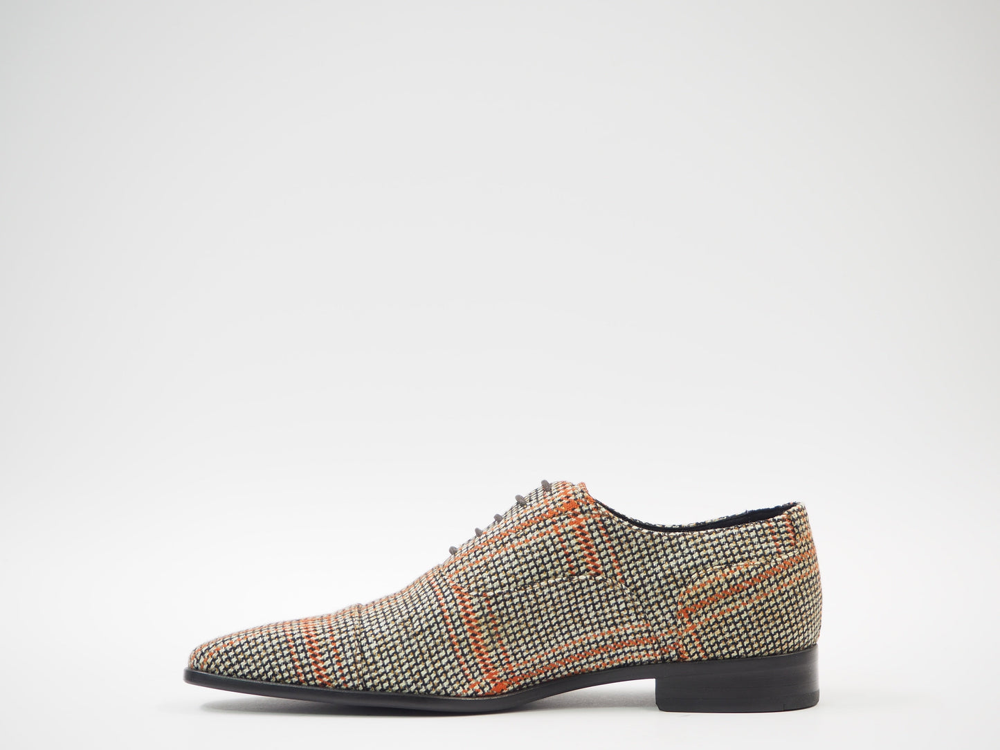 Brown & Orange Men's Dress Shoes + Belt