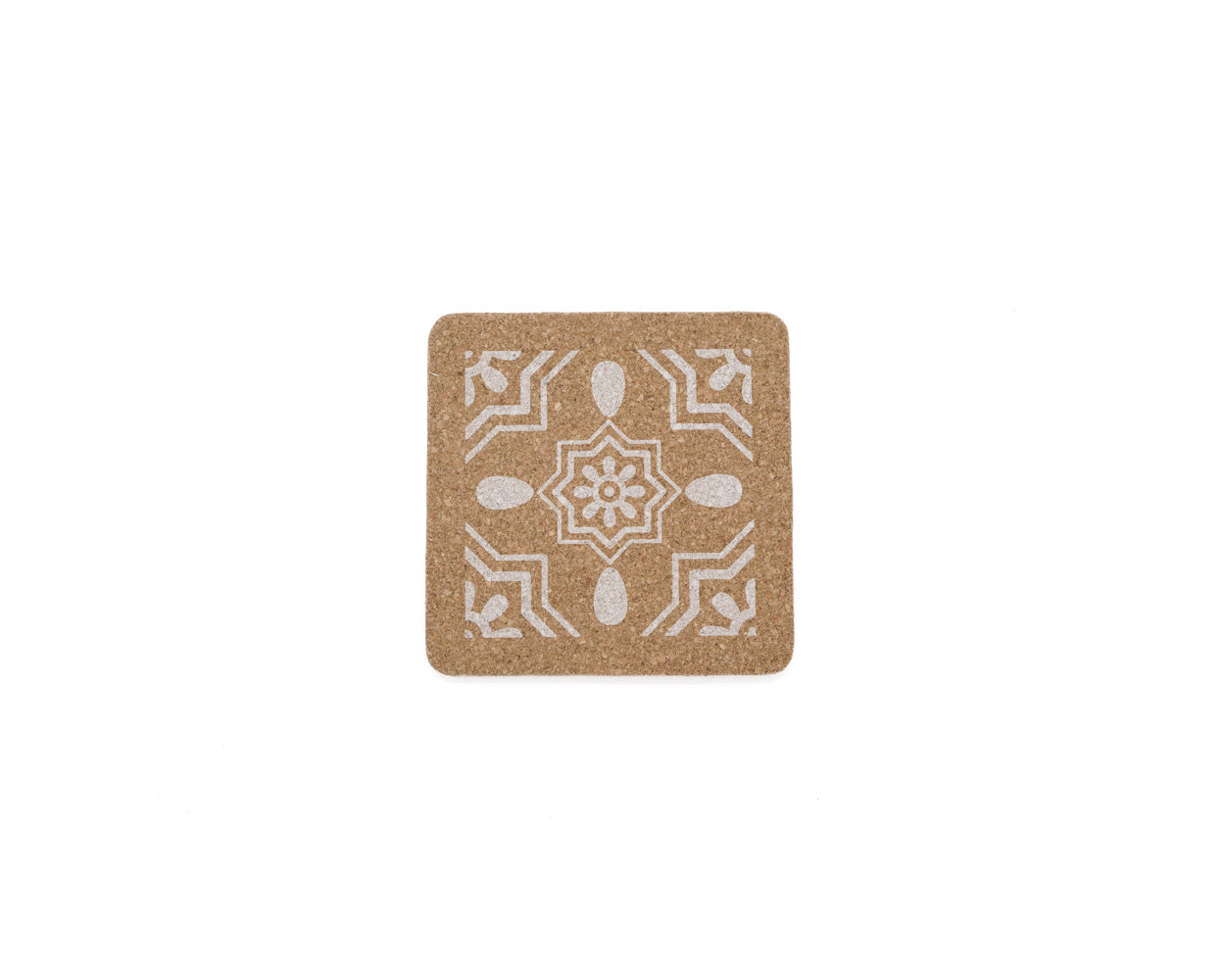 soñho Cortiça Azulejo Kork Topfuntersetzer 3er Set, 19 x 19 cm