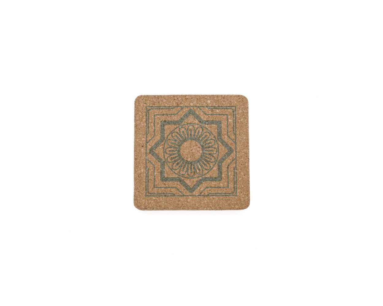 soñho Cortiça Azulejo Kork Topfuntersetzer 3er Set, 19 x 19 cm