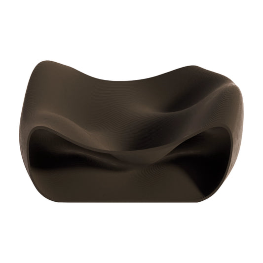 Fano Obstschale im modernen Design schwarz