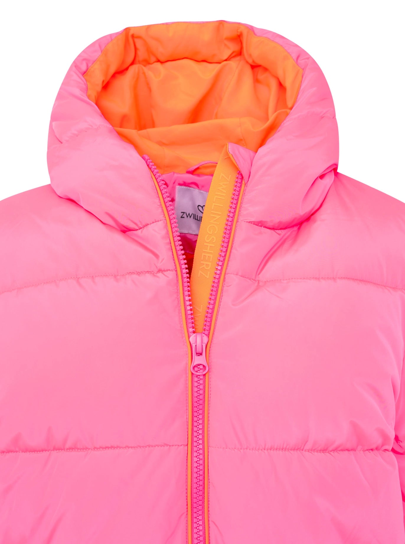 Langer Steppmantel "Cozy" Pink
