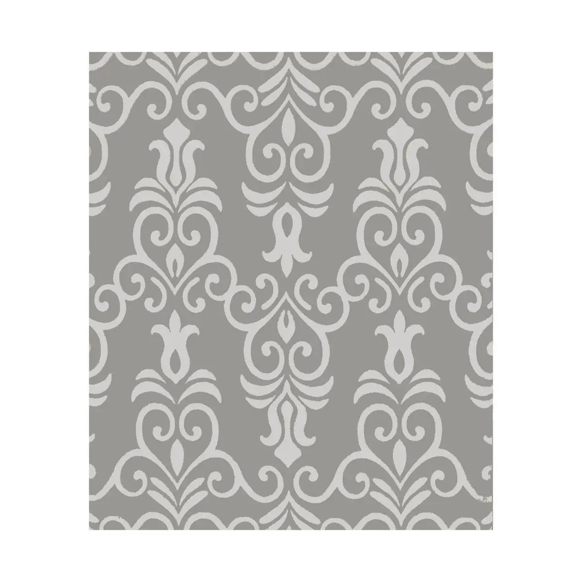 Super Soft Babele Arabesque - Baumwollplaid grau