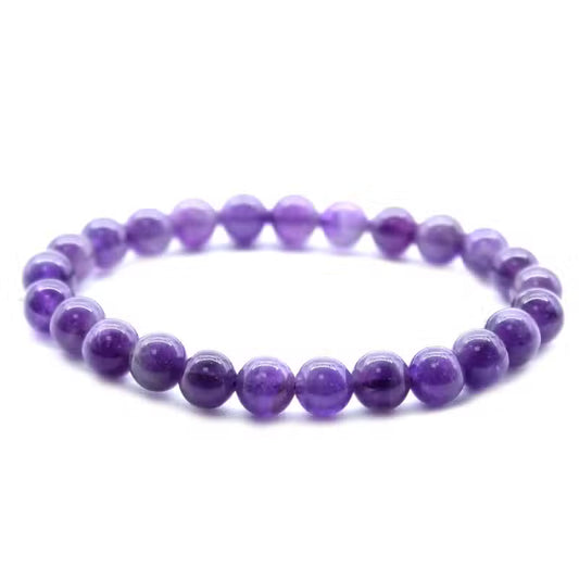 Kraftarmband aus Amethyst – Ruhe und Klarheit