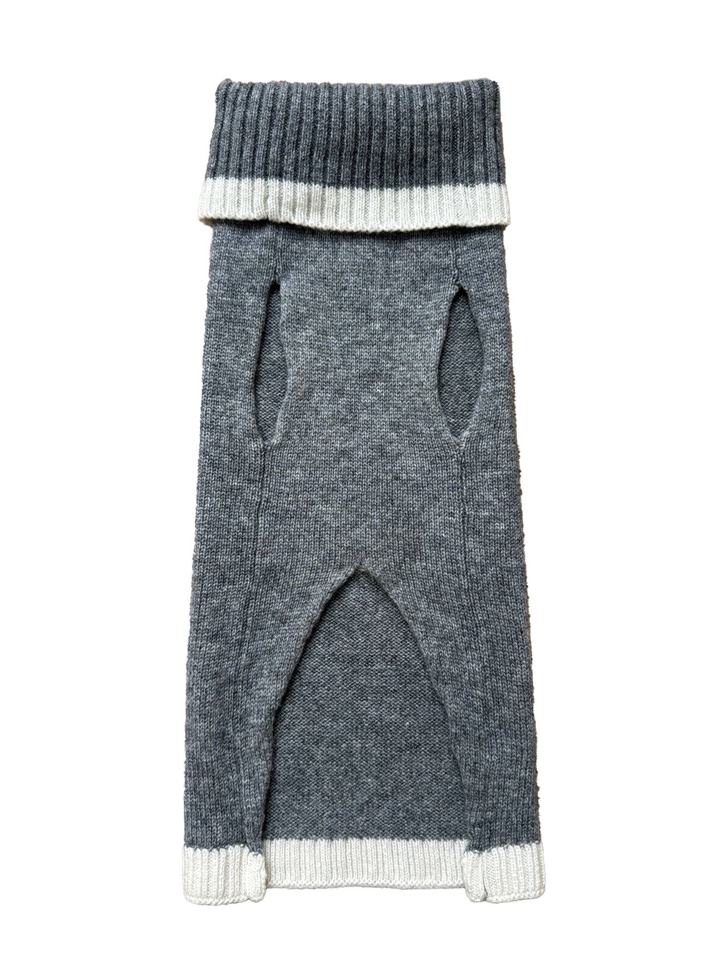 Kaschmirsweater Colorado Hund zweifarbig
