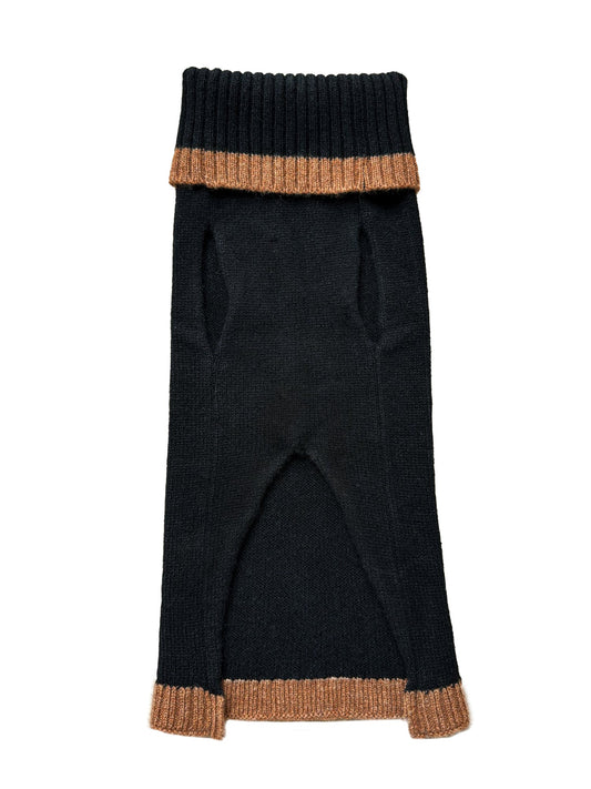 Kaschmirsweater Colorado Hund zweifarbig